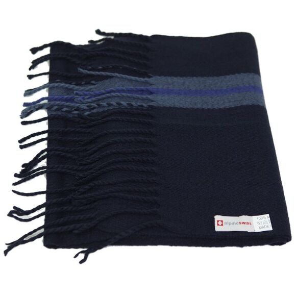 Alpine Swiss Mens Scarf Softer Than Cashmere Scarves Plaids Womens Winter Shawl - Picture 5 of 5